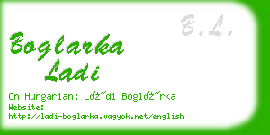 boglarka ladi business card